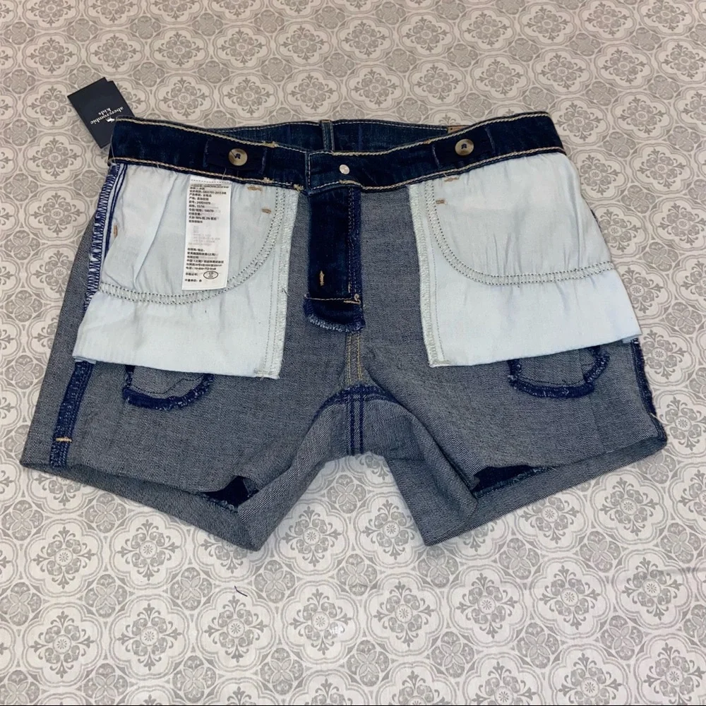 Abercrombie girls mid-rise midi shorts Size 15/16
